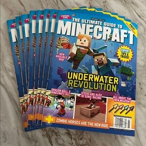 Ultimate Guide To Minecraft Underwater Revolution (8 copies) NEW